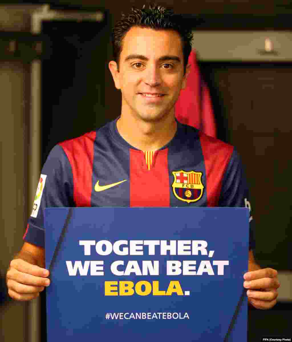 Xavi du FC Barcelone