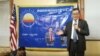 The video screenshot shows former Cambodian opposition leader Sam Rainsy talks about the formation of Cambodia National Rescue Movement (CNRM) at a Cambodian temple in Brooklyn, New York, January 13, 2018. (Courtesy of Sam Rainsy Facebook page)