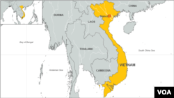 ផែនទី​​នៃ​ប្រទេស​វៀតណាម