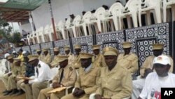 Sobas do Namibe durante o encontro com os governadores da Huila Namibe Cunene e Benguela