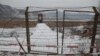 A gate is closed on a bridge over the Yalu River, on the Chinese side of the border with North Korea between the towns of Ji'an and Linjiang, China November 21, 2017. REUTERS/Damir Sagolj
