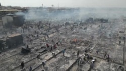 Ghana : le marché Kantamanto d'Accra dévasté par un incendie