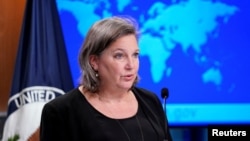 資料照：美國國務院負責政治事務的副國務卿維多利亞·紐蘭（ Victoria Nuland ）