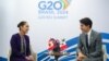 FILE - Mexico's President Claudia Sheinbaum, left, meets with the Canada's Prime Minister Justin Trudeau on the sidelines of the G20 Summit, in Rio de Janeiro, Nov. 18, 2024. (Mexico Presidency/Handout via Reuters)
