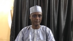 Yaya Dillo Djérou, président du Parti socialiste sans frontières (PSF), à N'Djamena au Tchad, le 17 août 2021. (VOA/André Kodmadjigar)