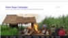 One of villagers' houses in Koh Kong province was torched to clear the way for sugar farm. (Screen shot of EU Website for clean sugar campaign)