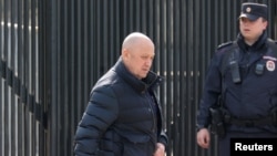 Керівник приватної групи найманців "Вагнер" Євген Пригожин в Москві , 8 квітня 2023 р. REUTERS/Юлія Морозова