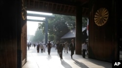 日本靖國神社(資料圖片)