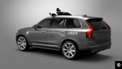 Une voiture "sans chauffeur" de Uber construite en partenariat avec Volvo