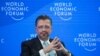 El presidente de Costa Rica, Rodrigo Chaves Robles, asiste a la sesión 'Liderazgo para América Latina' durante el Foro Económico Mundial en Davos, Suiza, el 18 de enero de 2023. 