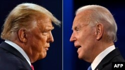Donald Trump et Joe Biden.