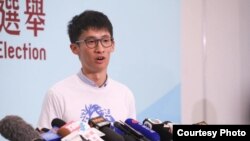 香港新科立法会议员、青年新政的召集人梁颂恒（梁颂恒脸书图片）
