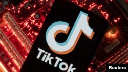 TikTok標誌。(路透社)
