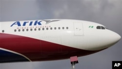 Un avion dans la zone nigériane, le 20 septembre 2012.