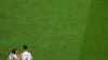 Wachezaji Luka Modric wa Croatia na Ivan Perisic wakishangilia baada ya mechi ambapo walimaliza katika nafasi ya tatu katika uwanja wa Kimataifa wa Khalifa, Doha, Qatar Desemba 17, 2022.REUTERS