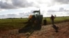 FILE - A farmer walks next to his tractor at a farm near Parkes, 357 kilometers west of Sydney, Australia.