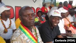 José Mário Vaz, président de la Guinée-Bissau et Domingos Simões Pereira, le Premier ministre de la Guinée-Bissau, destitué