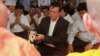 Kem Sokha, the opposition deputy leader, makes a rare public appearance in a religious event to commemorate the anniversary of the 1997 coup, at the party’s headquarter, Phnom Penh, Cambodia, July 06, 2016. (Hean Socheata/VO