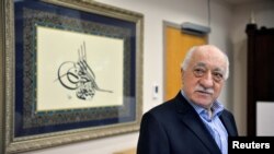 Le prédicateur turc exilé Fethullah Gülen à sa résidence de Saylorsburg, Pensylvannie, USA, 29 juillet 2016. 
