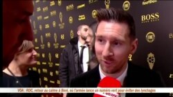 L’Afrique déçue du ballon d'or de Messi