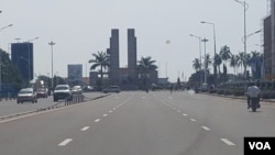 Kinshasa lors d'une journée "ville morte", en RDC, le 3 avril 2017. (VOA)