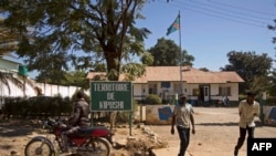 La ville de Kipushi qui se trouve à proximité d'une zone désertique dans la province du Haut-Katanga, qui aurait été polluée par le rejet de déchets de l'ancienne société minière d'État GECAMINE le 24 mai 2016.
