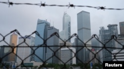 香港金融區。（2020年5月28日）