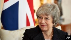 La Première ministre britannique Theresa May à Londres, le jeudi 20 décembre 2018. (Niklas Halle'n / pool via AP) 