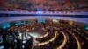 Sapho performs during the Mediterranean Concert at the Chamber of the Alliance of Civilizations & Human Rights, Palais des Nations, U.N., Geneva, Switzerland, July 9, 2016. 