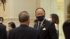 Australian Ambassador to Cambodia Kang Pablo attends the celebration of the 30th Anniversary of the Signing of the Paris Peace Agreement, with the presence of diplomatic corps and UN representative, in Phnom Penh, on October 23, 2021. (Khan Sokummono/VOA Khmer)