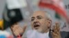 Iranian Foreign Minister Mohammad Javad Zarif speaks during an event in Islamabad, Pakistan, March 12, 2018.