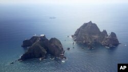 日韓兩國有主權爭議的島嶼(資料圖片)