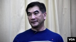 香港自由黨黨魁及立法會議員鍾國斌。（美國之音湯惠芸）