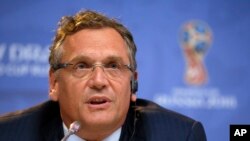 Jérôme Valcke, ex N.2 de la Fifa.
