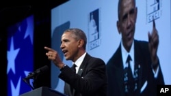 Le président Barack Obama