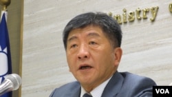 台灣衛福部長陳時中。 (資料照片)