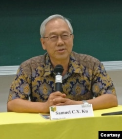 位於高雄的文藻外語大學東南亞碩士學位學程教授顧長永(照片提供:顧長永)
