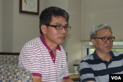 憲政轉型學者王天成(美國之音方冰拍攝)