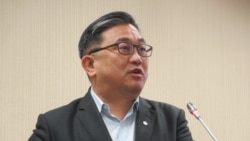 台灣執政黨民進黨立委王定宇(美國之音張永泰拍攝)
