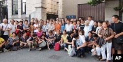 上海維權人士每週一集體上訪，要求維護公民訴訟權