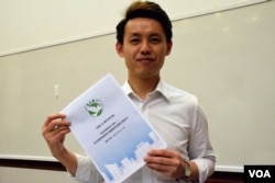 香港民主黨副主席羅健熙。(美國之音湯惠芸)