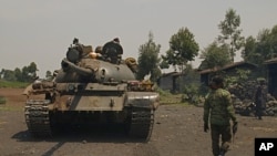 Chars des FARDC.