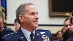美國空軍司令古德芬上將(General Goldfein)（美國之音黎堡2020年3月4日攝）