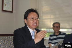 政論家陳破空 (美國之音方冰拍攝)