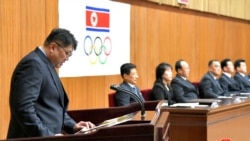 北韓奧林匹克委員會2019年3月舉行會議的情形（朝中社）