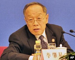 全國人大發言人李肇星(資料照片)