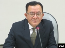 台灣在野黨民進黨立委高志鵬（美國之音張永泰拍攝）