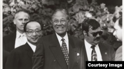李登輝訪問母校康奈爾大學(圖片來源：康奈爾大學)