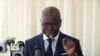 Aurélien Agbenonci, ministre béninois des Affaires étrangères, à Cotonou, le 28 avril 2018. (VOA/Ginette Fleure Adandé)