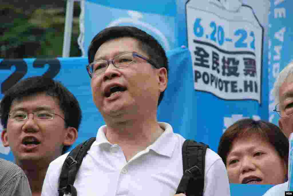 佔中發起人陳健民承認,佔中全民投票的電子投票系統有漏洞,但未發現有大幅動員其他人投票的情況